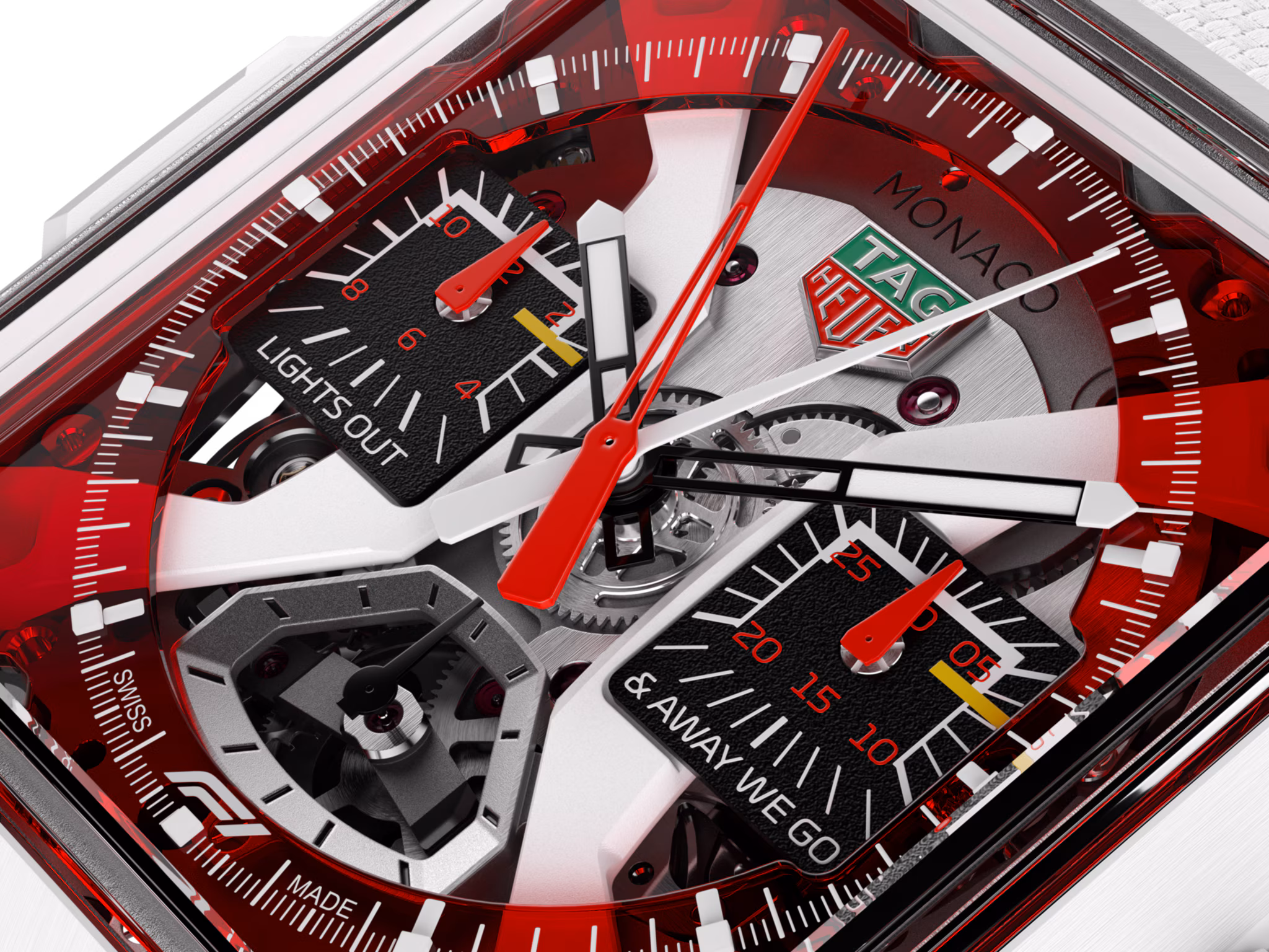 TAG Heuer Monaco Split-Seconds Chronograph I F1® - 41 mm - CBW2190