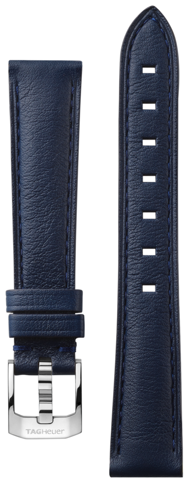 Armband aus blauem Leder