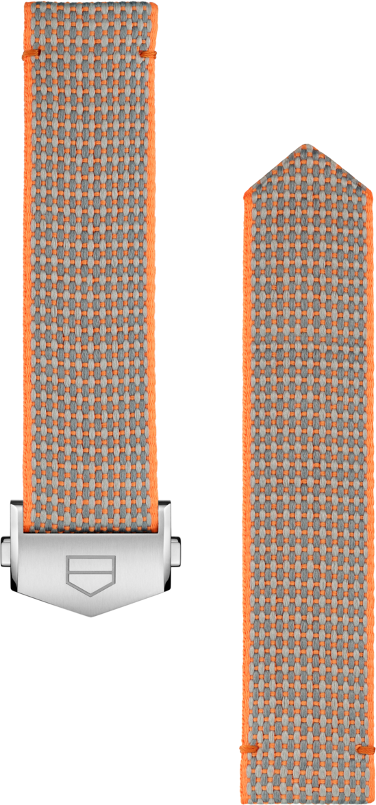 Orange Textile Strap Calibre E5 40mm