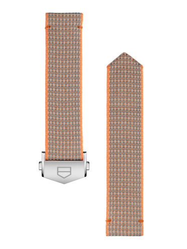 Orange Textile Strap Calibre E5 40mm