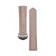 Pulseira em couro rosa metalizado Calibre E4 42 mm