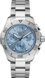TAG Heuer Aquaracer（競潛）Professional 200日曆腕錶 無色 精鋼 精鋼 淺藍色