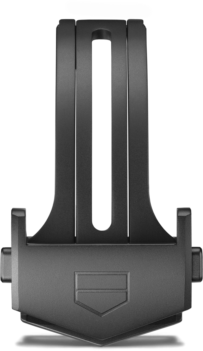 Black DLC Steel Folding Clasp Calibre E5 45mm