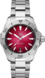 TAG Heuer Aquaracer（競潛）腕錶 無色 精鋼 精鋼 紅色