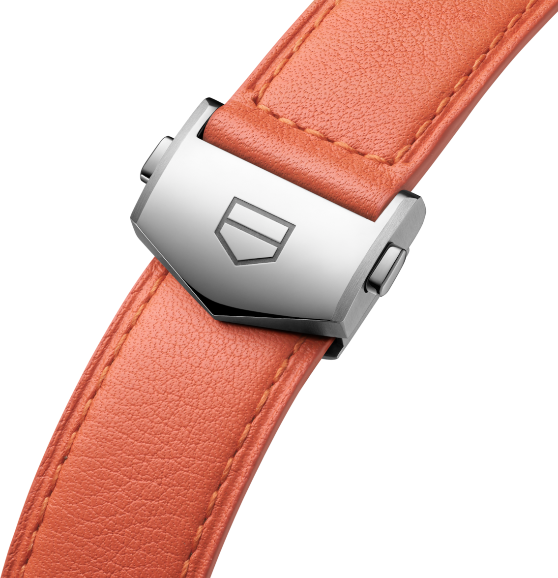 TAG Heuer Carrera 39mm Orange Leather Strap