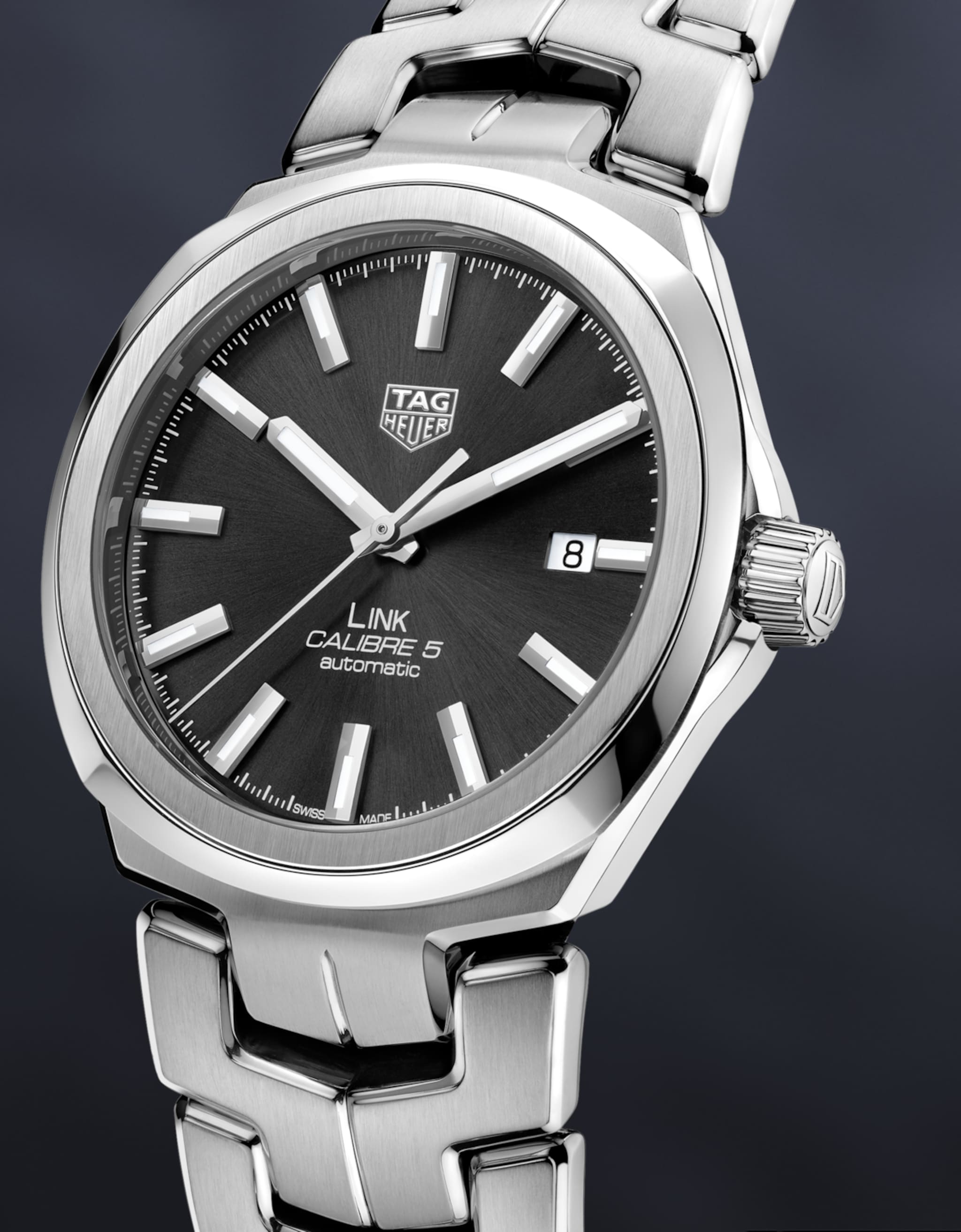 TAG Heuer Link Watch Calibre 5 Automatic Men 41 mm WBC2110.BA0603