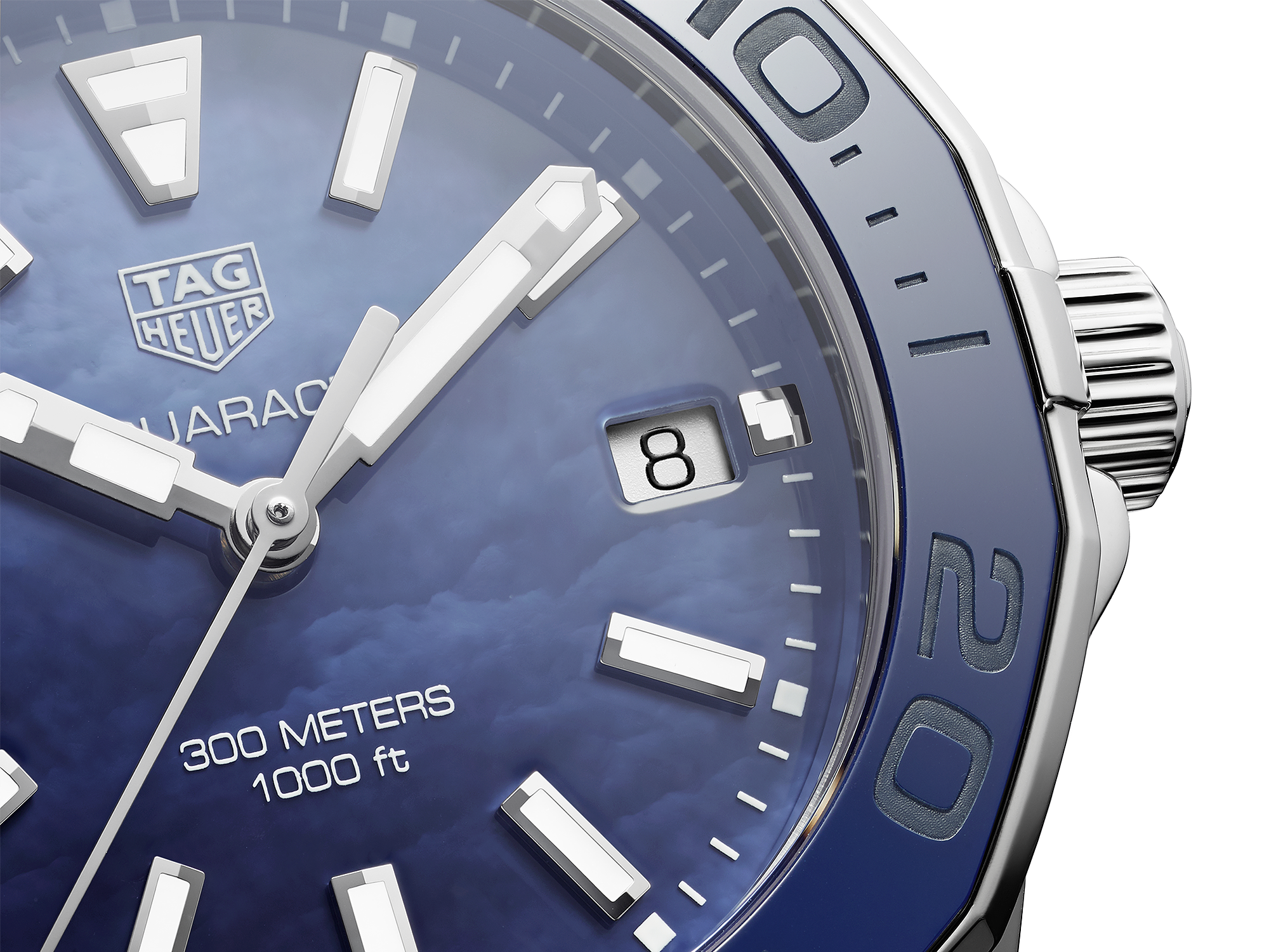 TAG Heuer Aquaracer WAY1110 38.5mm Stainless Steel Mens Watch