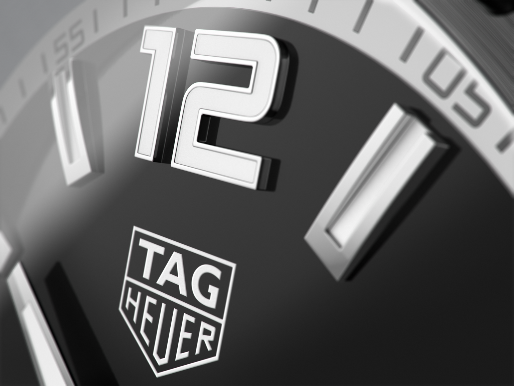 TAG Heuer TAG HEUER SLR Calibre S Mercedes-Benz CAG7010. FT6013 Black Dial New Watch Men's Watches