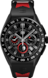 TAG Heuer Connected Black and Red Rubber Titanium