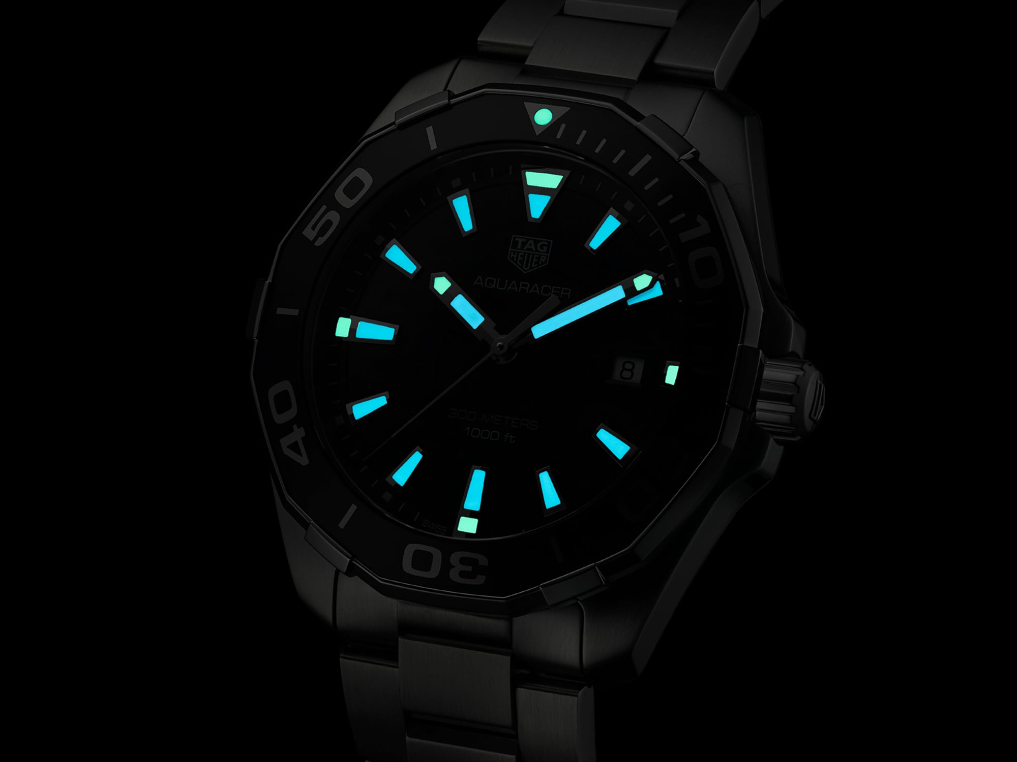 TAG Heuer Men's WAZ1110. FT8023 F1 Black Dial Watch