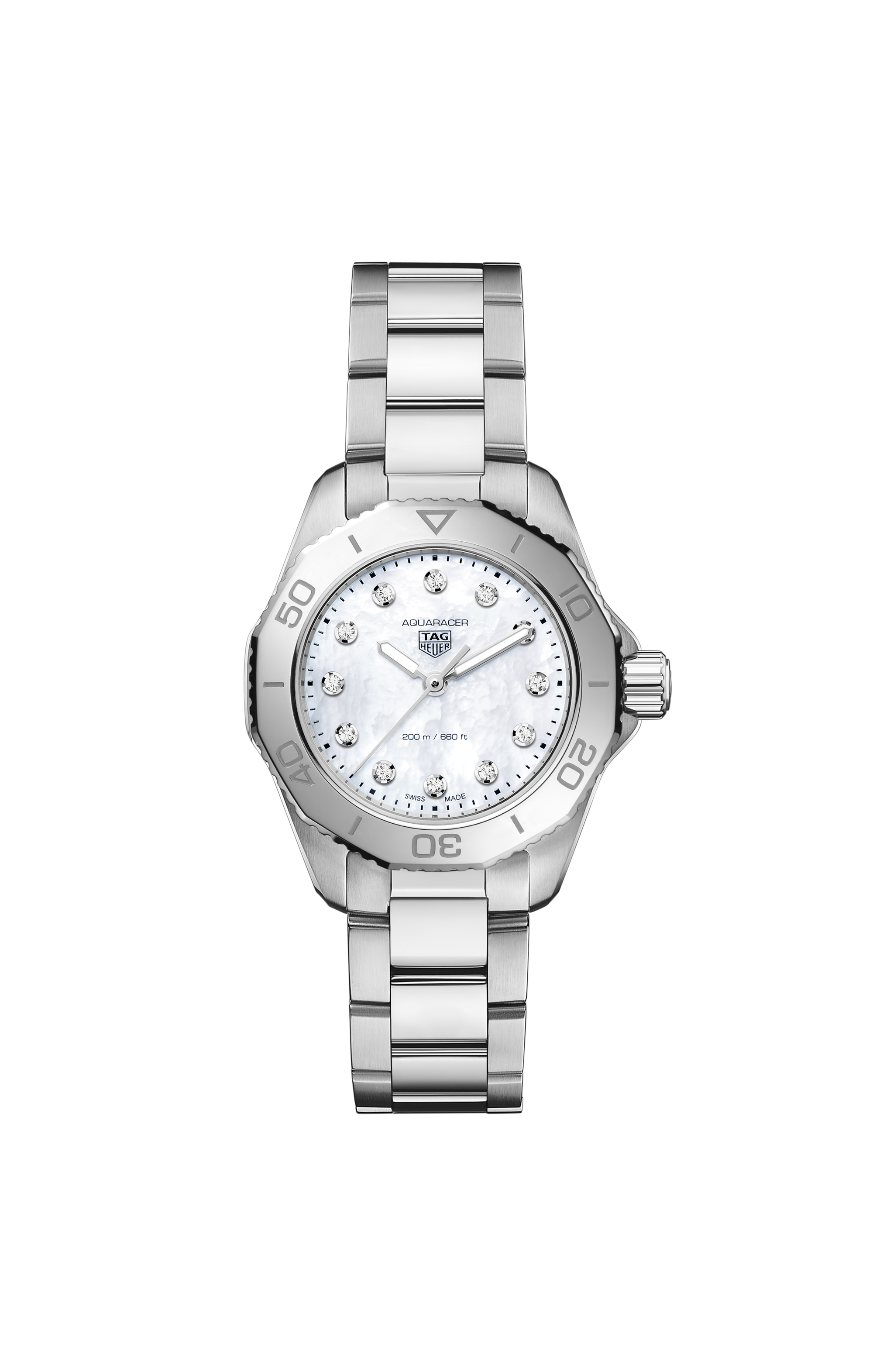 TAG Heuer Aquaracer Professional 200 No Colour Steel Steel White