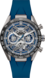 TAG Heuer Carrera Blue Rubber Titanium Blue