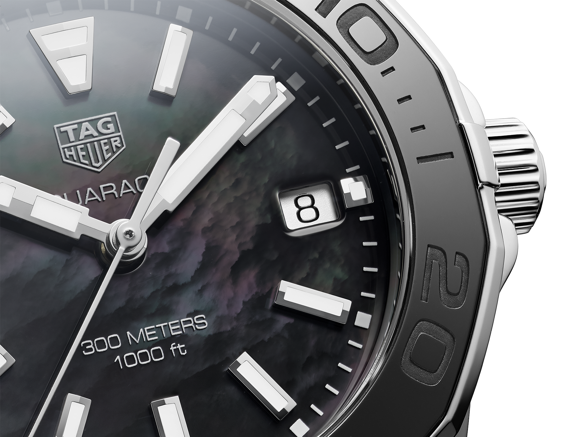 TAG Heuer Aquaracer CAF1110 41mm Stainless Steel Mens Watch