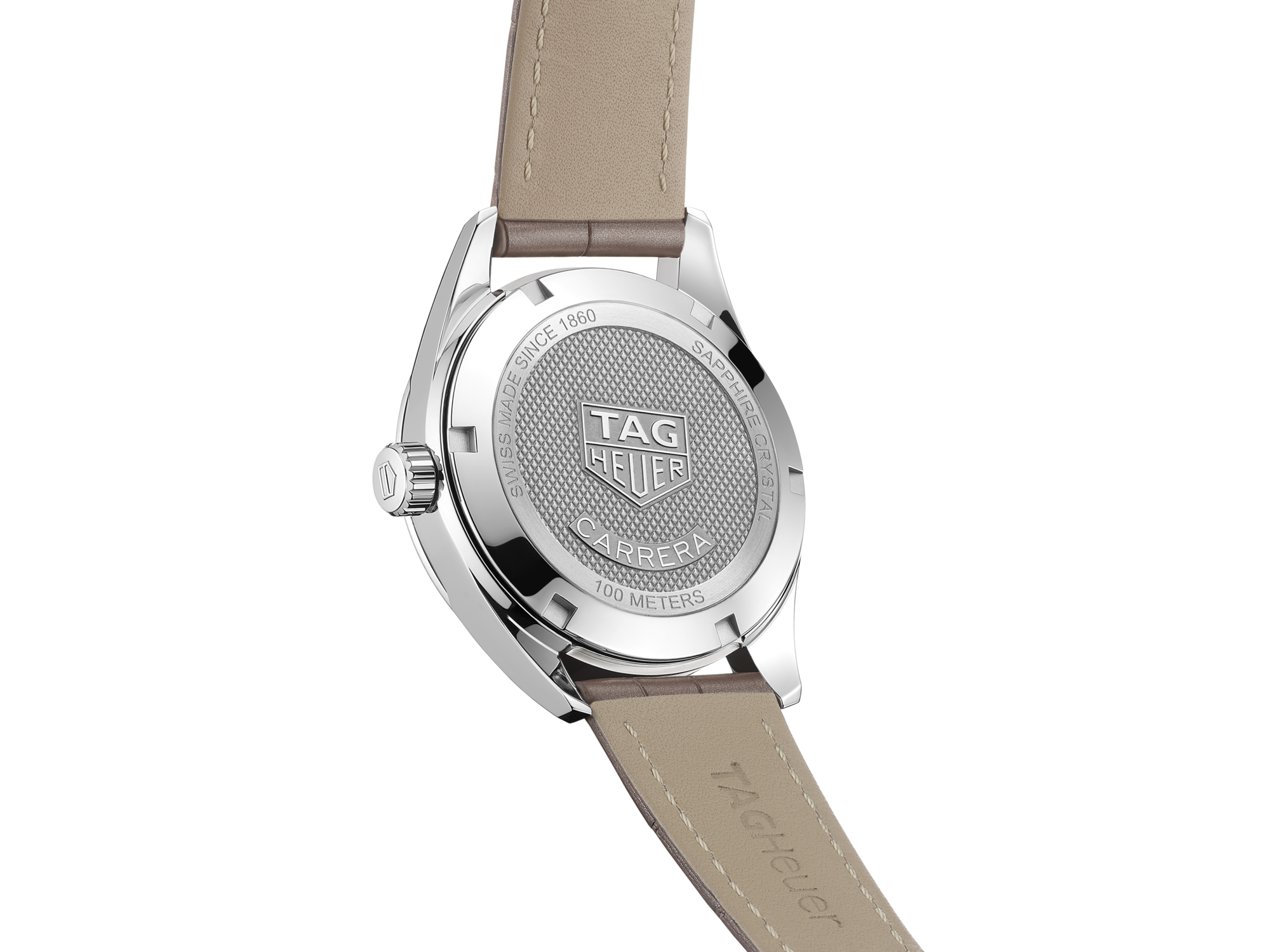 TAG Heuer CARRERA Calibre 5 Automatik Watch NEW Bracelet Steel SILVER Dial