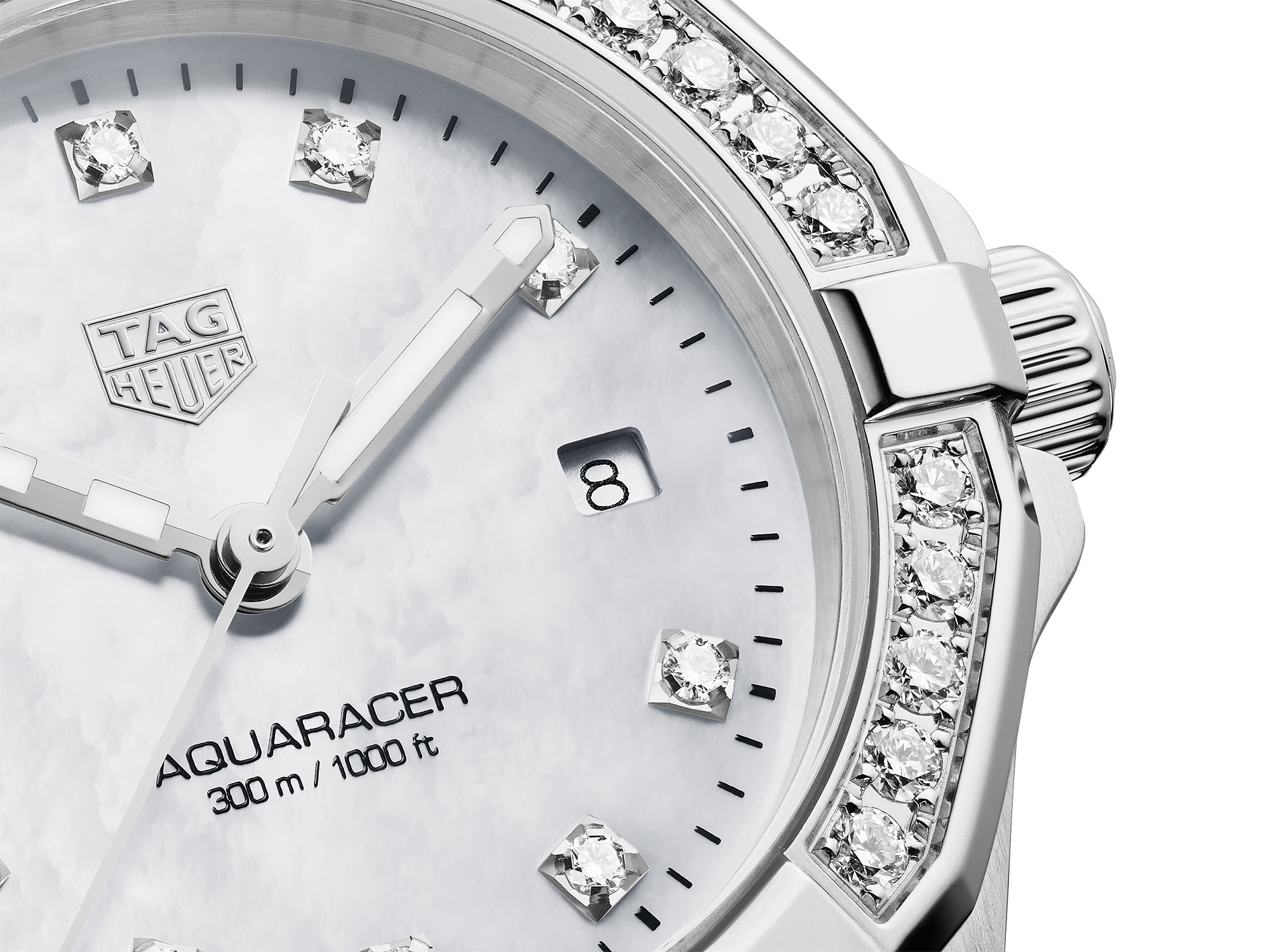 TAG Heuer Professional 6000 Medium Men's Watch 36mm Wh1215 Quartz Vintage White