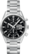 TAG Heuer Carrera Silver Steel Steel Black