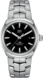 TAG Heuer Link Silver Steel Steel Black