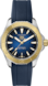 TAG Heuer Aquaracer   Blue Rubber Steel Blue