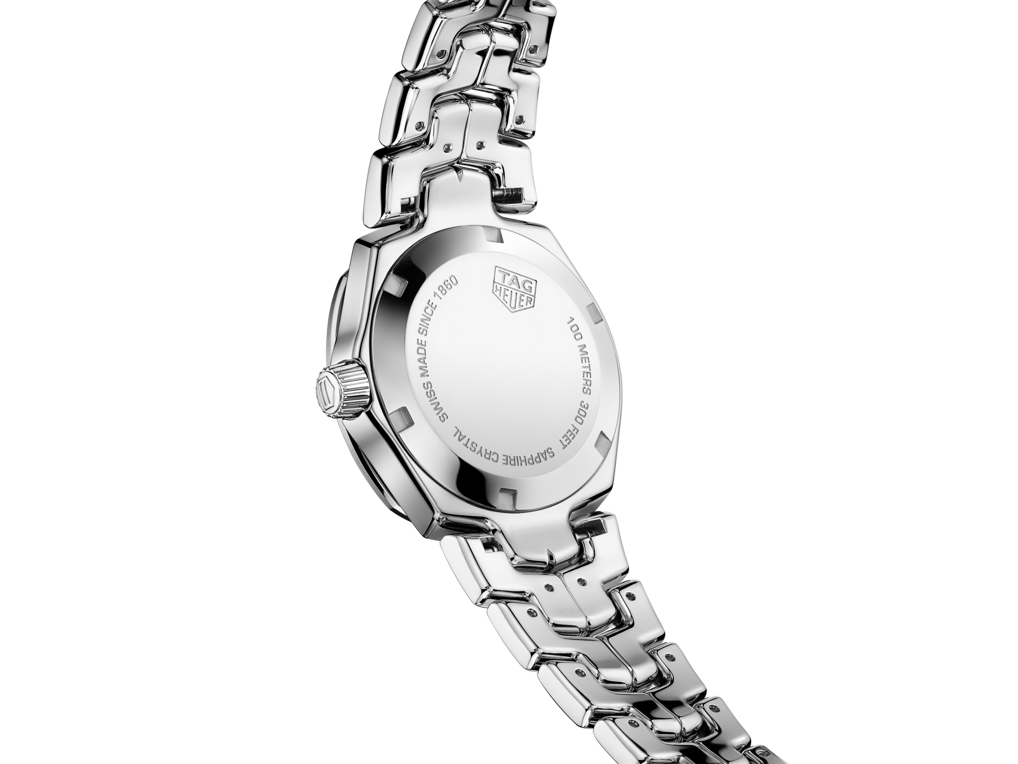 TAG Heuer WOMENS AQUARACER WAY1414. BA0920 SWISS QUARTZ DIAMOND PEARL WATCH