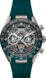 TAG Heuer Carrera  Green Rubber Titanium Green