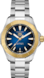 TAG Heuer Aquaracer Silver Steel Steel Blue