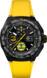  TAG Heuer Formula 1 Yellow Rubber Titanium coated with DLC Black