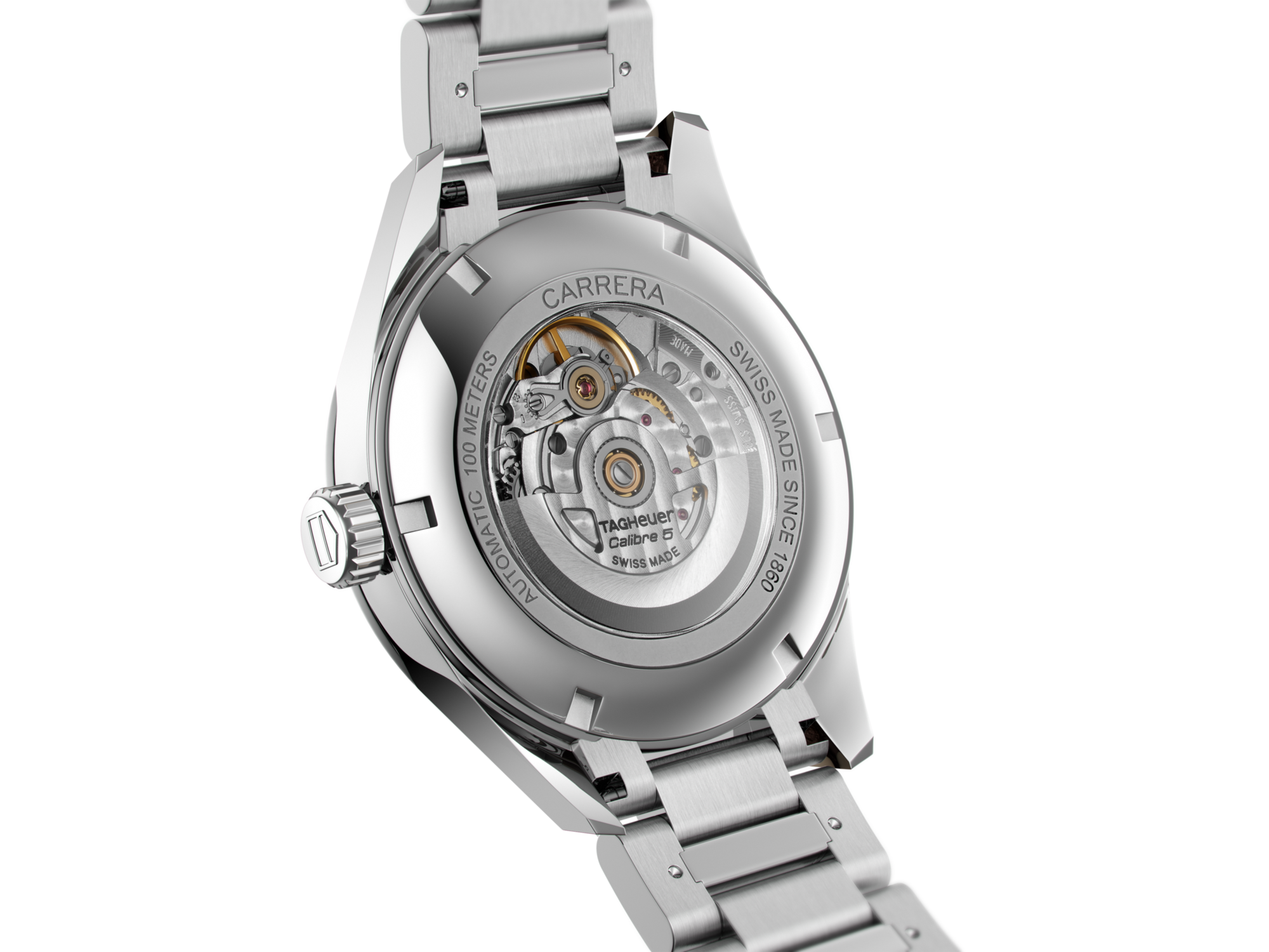 TAG Heuer Carrera Automatic Silver Dial Women's Watch WAR2416. BA0776