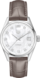 TAG Heuer Carrera Brown Alligator Steel White