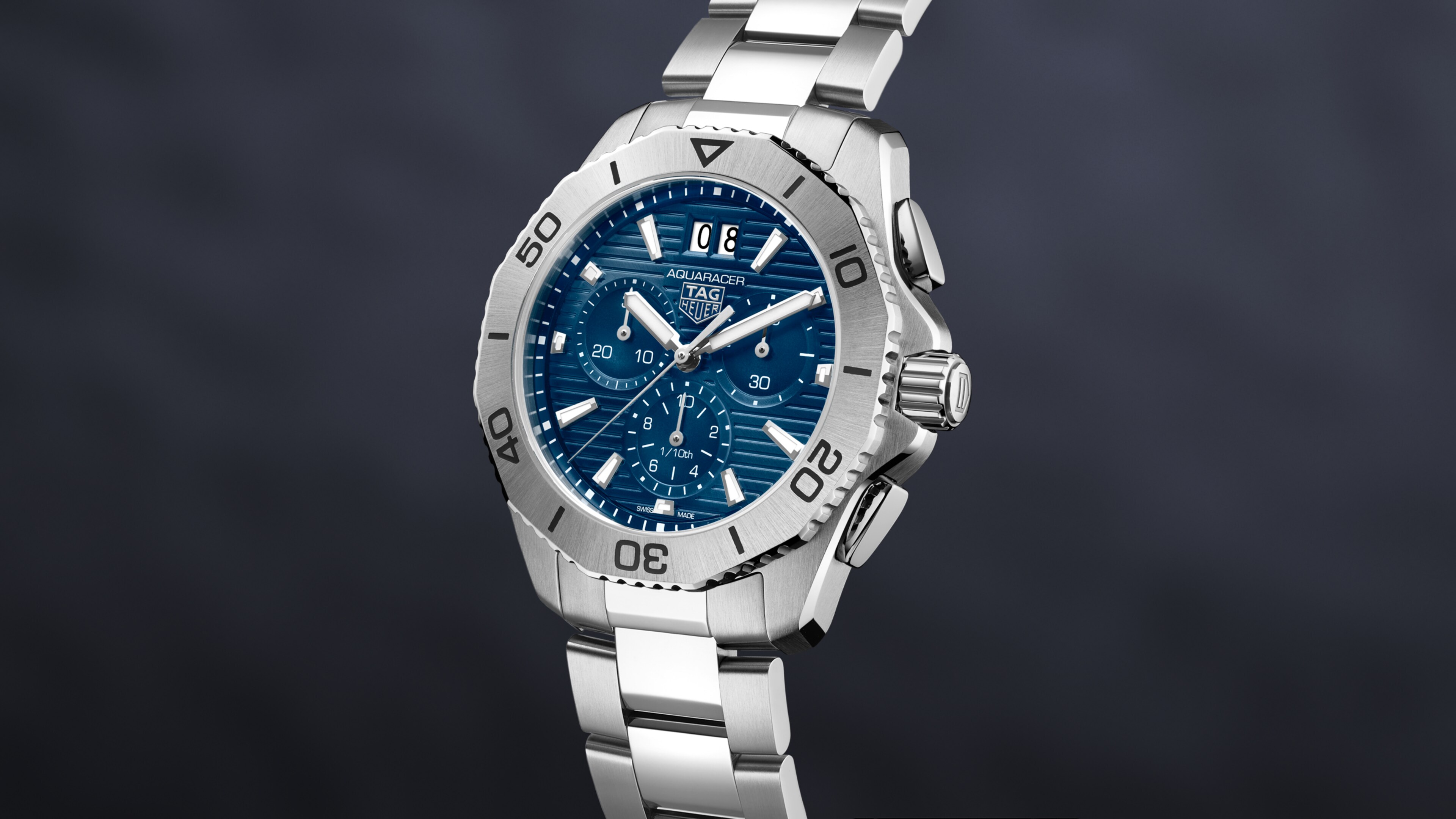 TAG Heuer Aquaracer Professional 200 Chronograph - Steel - 40 mm