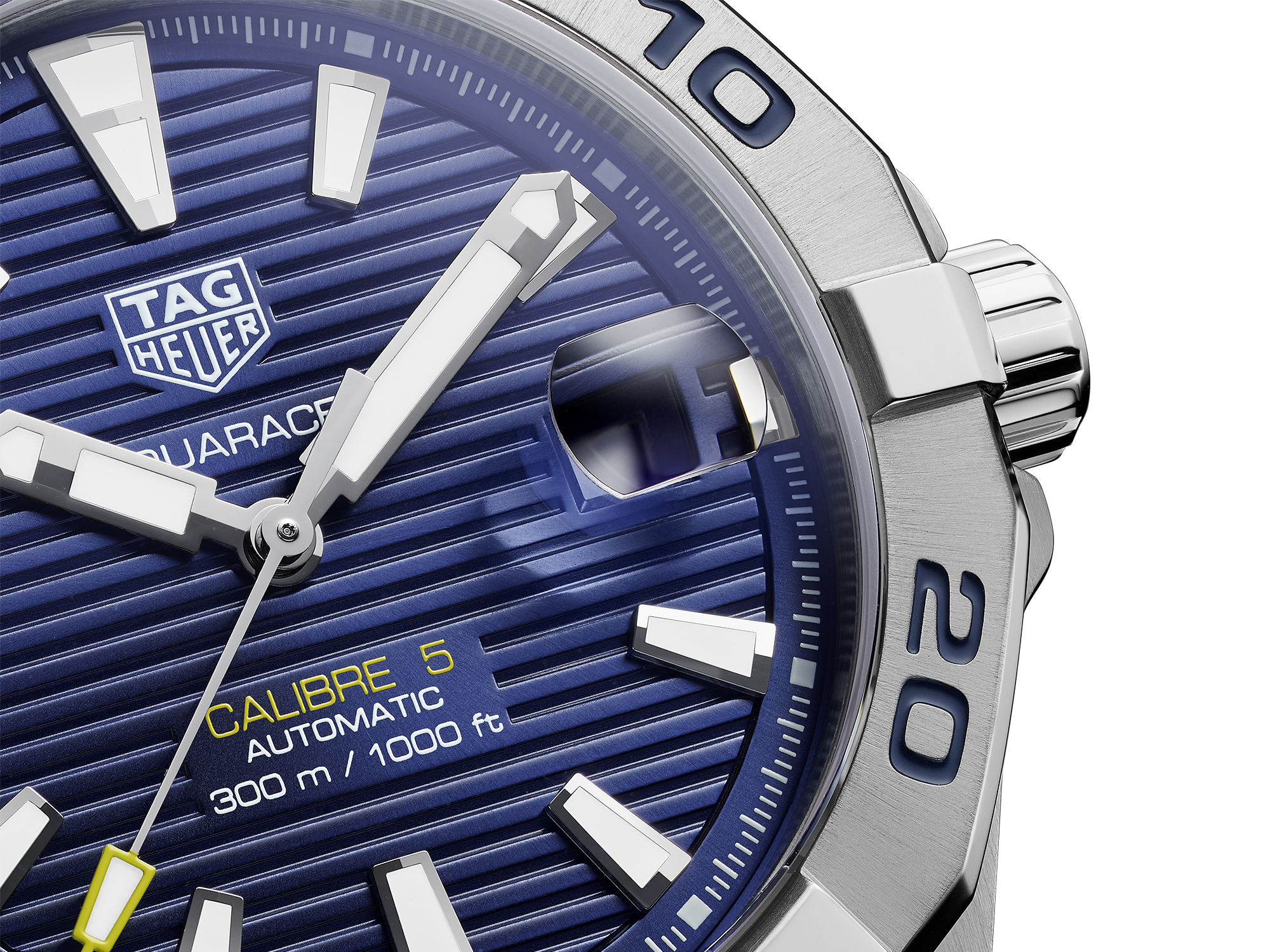 TAG Heuer Aquaracer Calibre 16 Chrono Titanium PVD Watch CAJ2180 Box Card