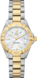 TAG Heuer Aquaracer Silver & gold Steel plated Steel White