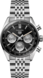 TAG Heuer Carrera Silver Steel Steel Black