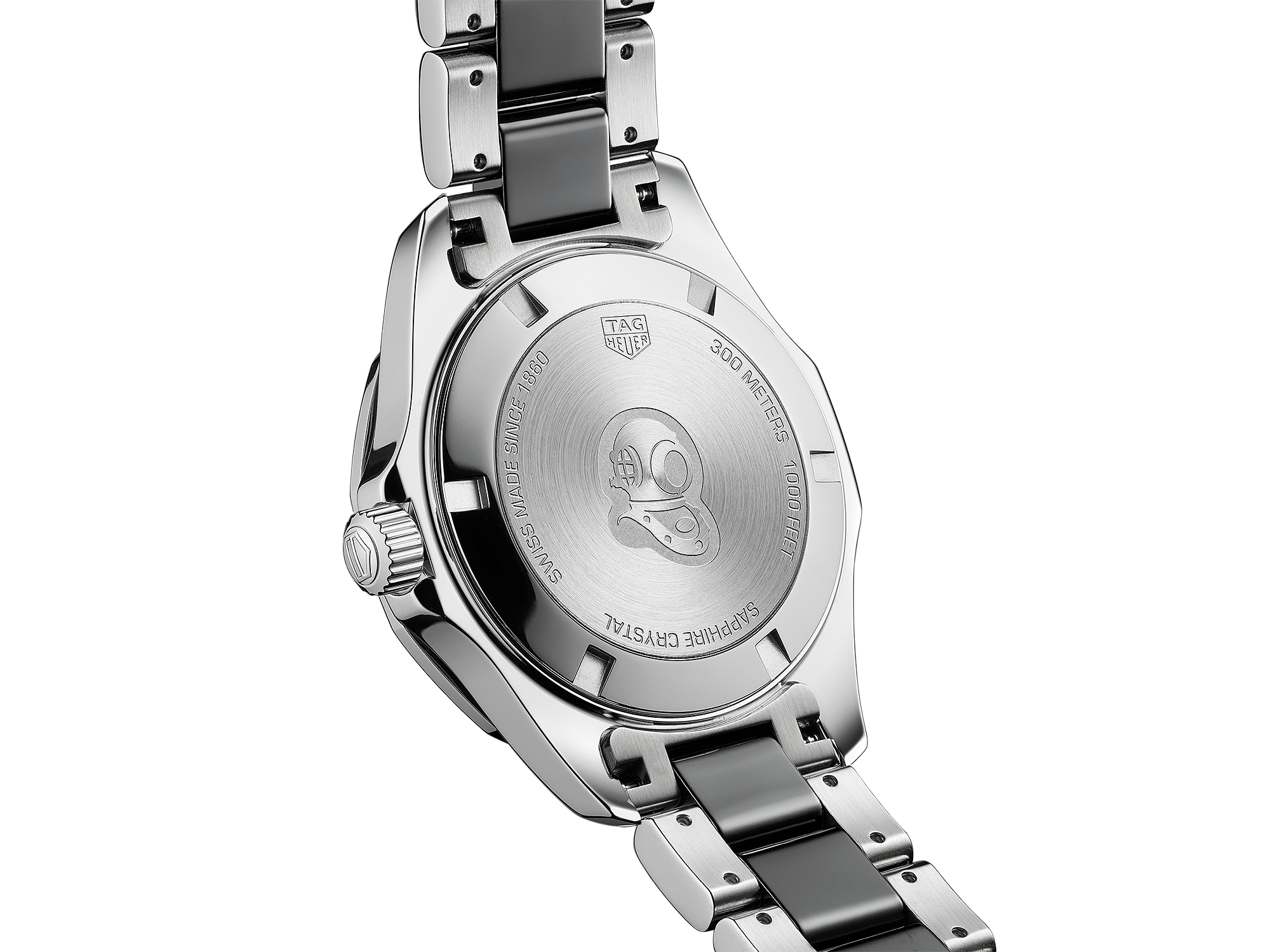 TAG Heuer Aquaracer 300M Stainless Steel Men's Watch Date Ref. WAB1110