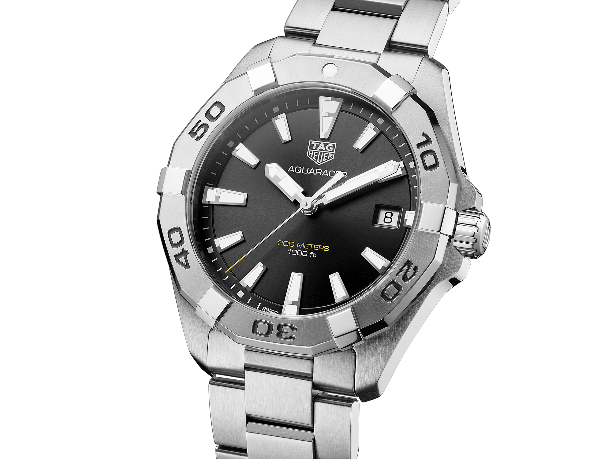 TAG Heuer Formula 1 Cal. 16 Grey Dial Steel & Ceramic 44mm CAU2011 (2014)