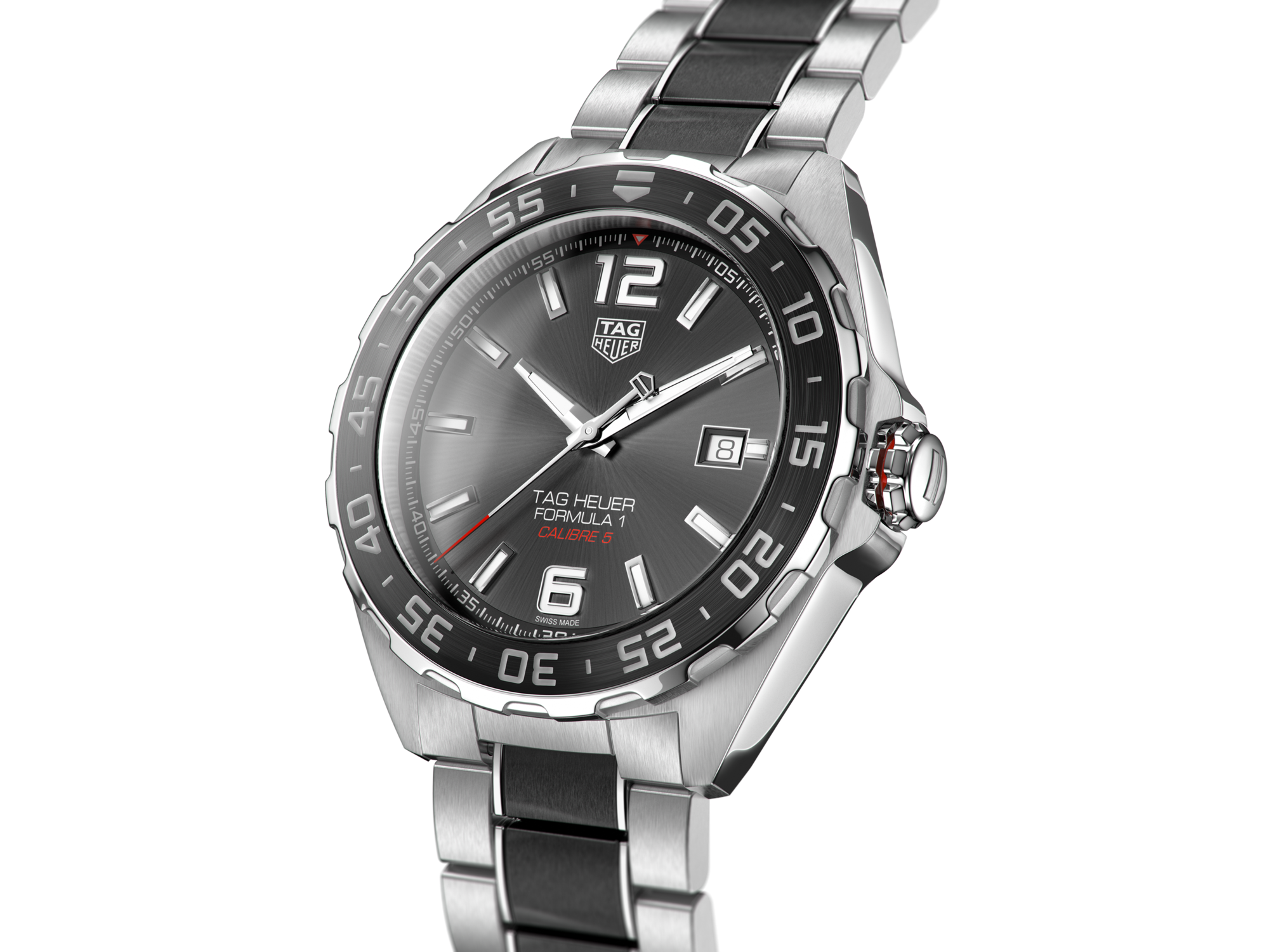 TAG Heuer Formula 1 Chronograph Calibre 16 Special Edition Automatic Grey Dial Men's Watch - CAZ2017