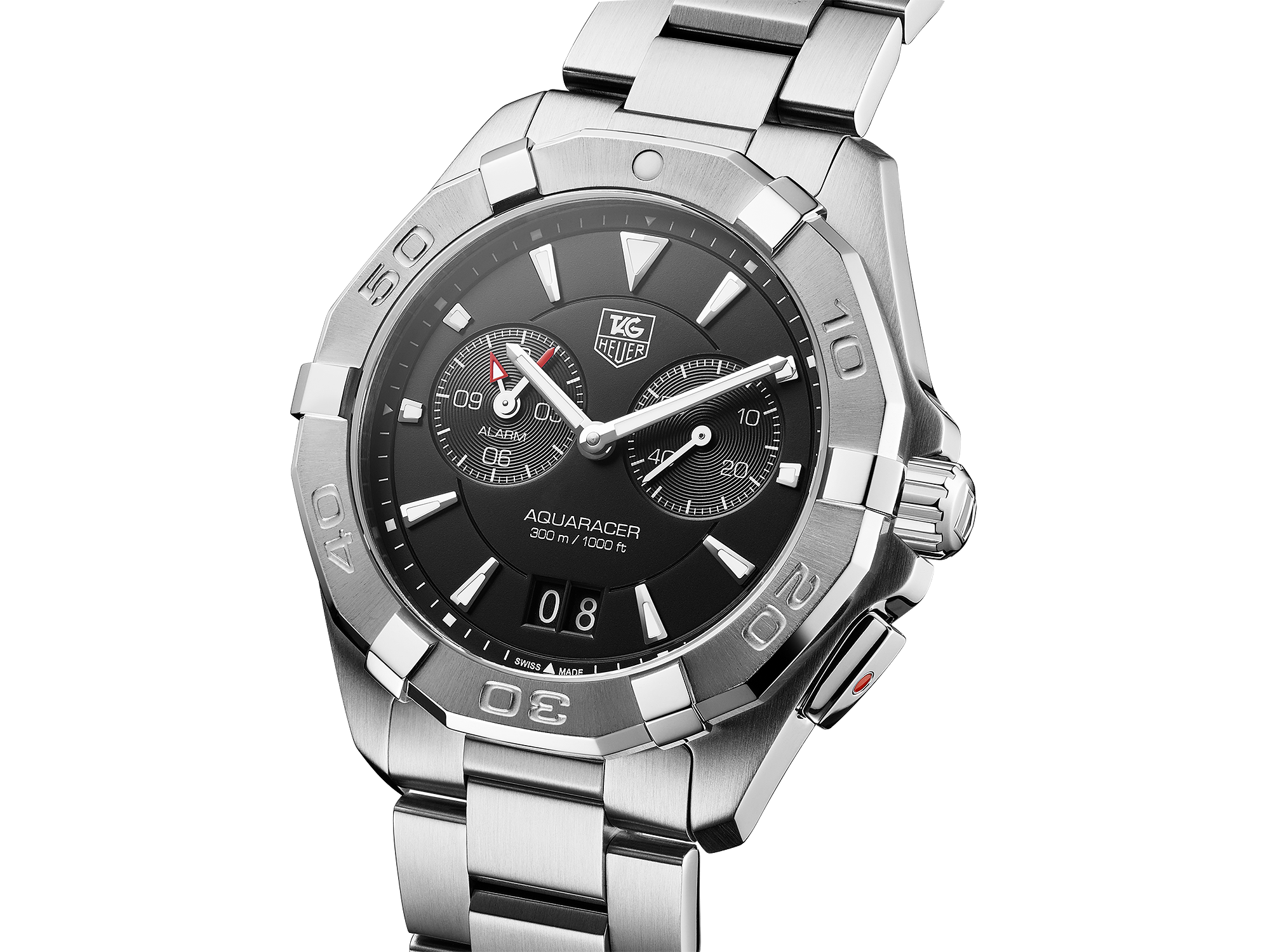 TAG Heuer Carrera WAR211A. BA0782, Stick Indices, 2017, Very Good, Housing Steel, Band: Steel
