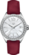 TAG Heuer Formula 1 Red Leather Steel White