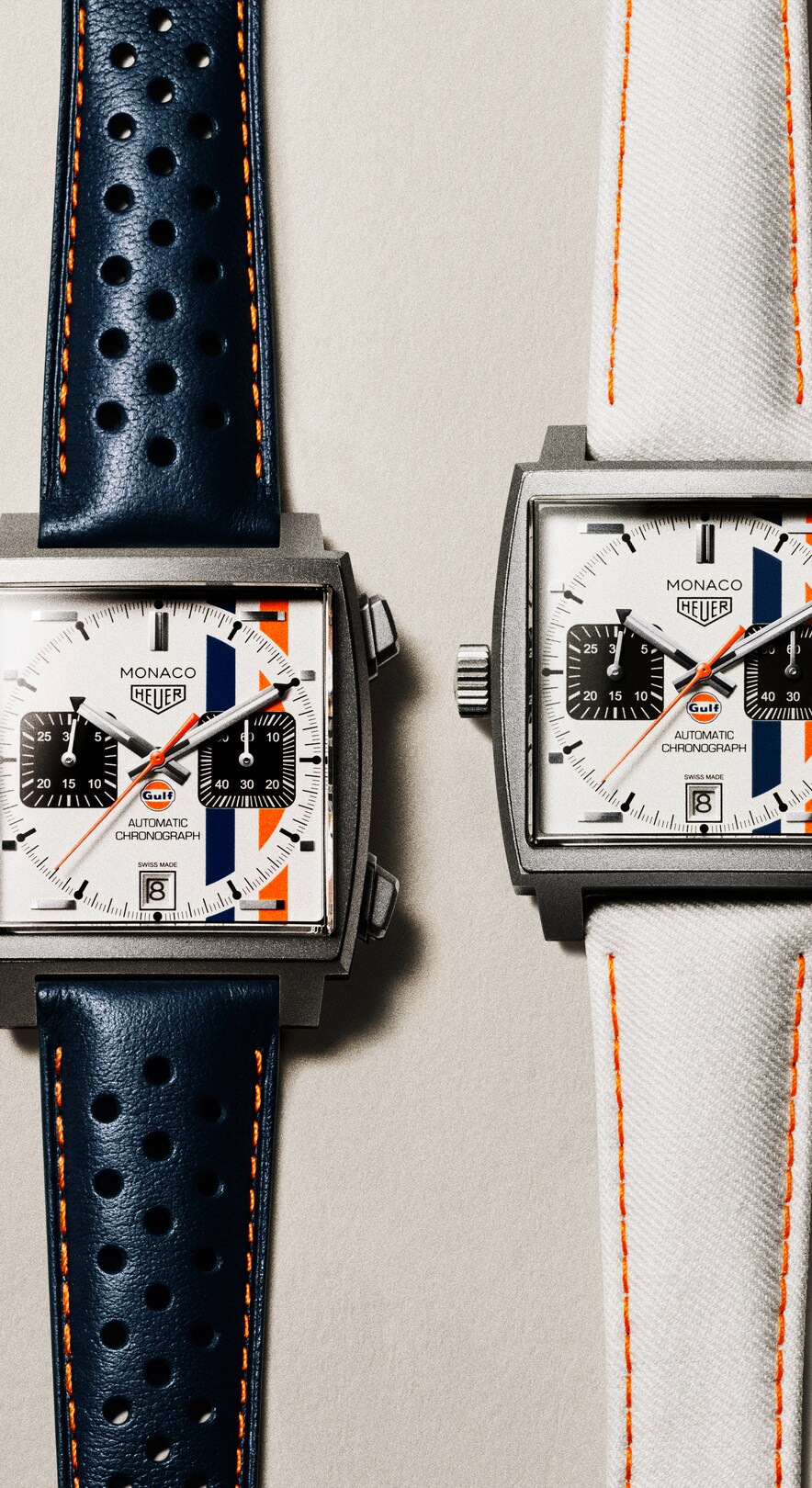 TAG Heuer Monaco Chronograph x Gulf Titanium 39 mm TAG Heuer US