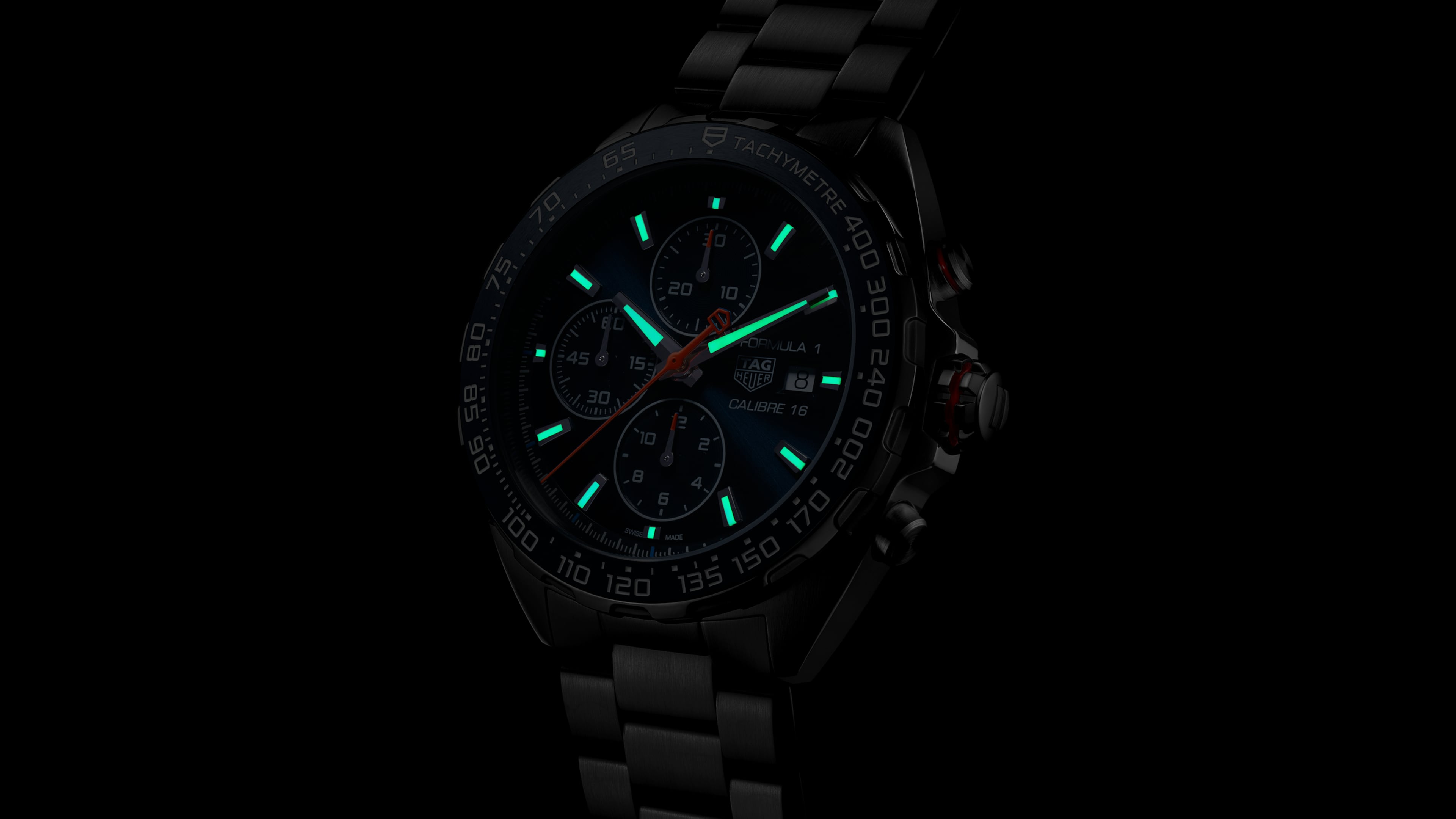 TAG HEUER Formula 1 Calibre 16自動巻き時計 TAG Heuer Formula 1 Chronograph - Steel - 44 mm | TAG Heuer US