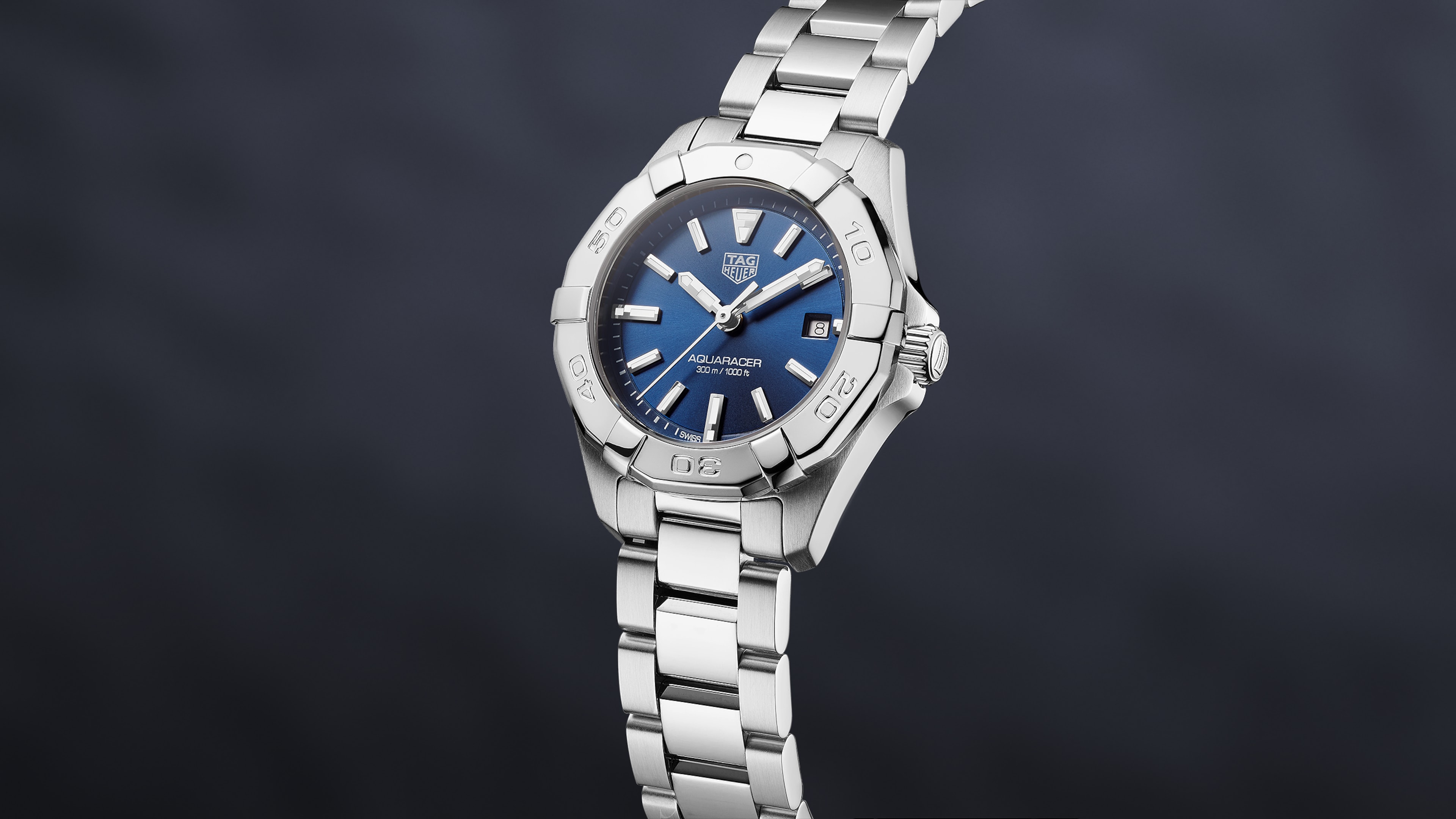 TAG HEUER／Diver’s Pair Watch Tag Heuer Aquaracer 300M Automatic Chronograph Calibre 16 Black