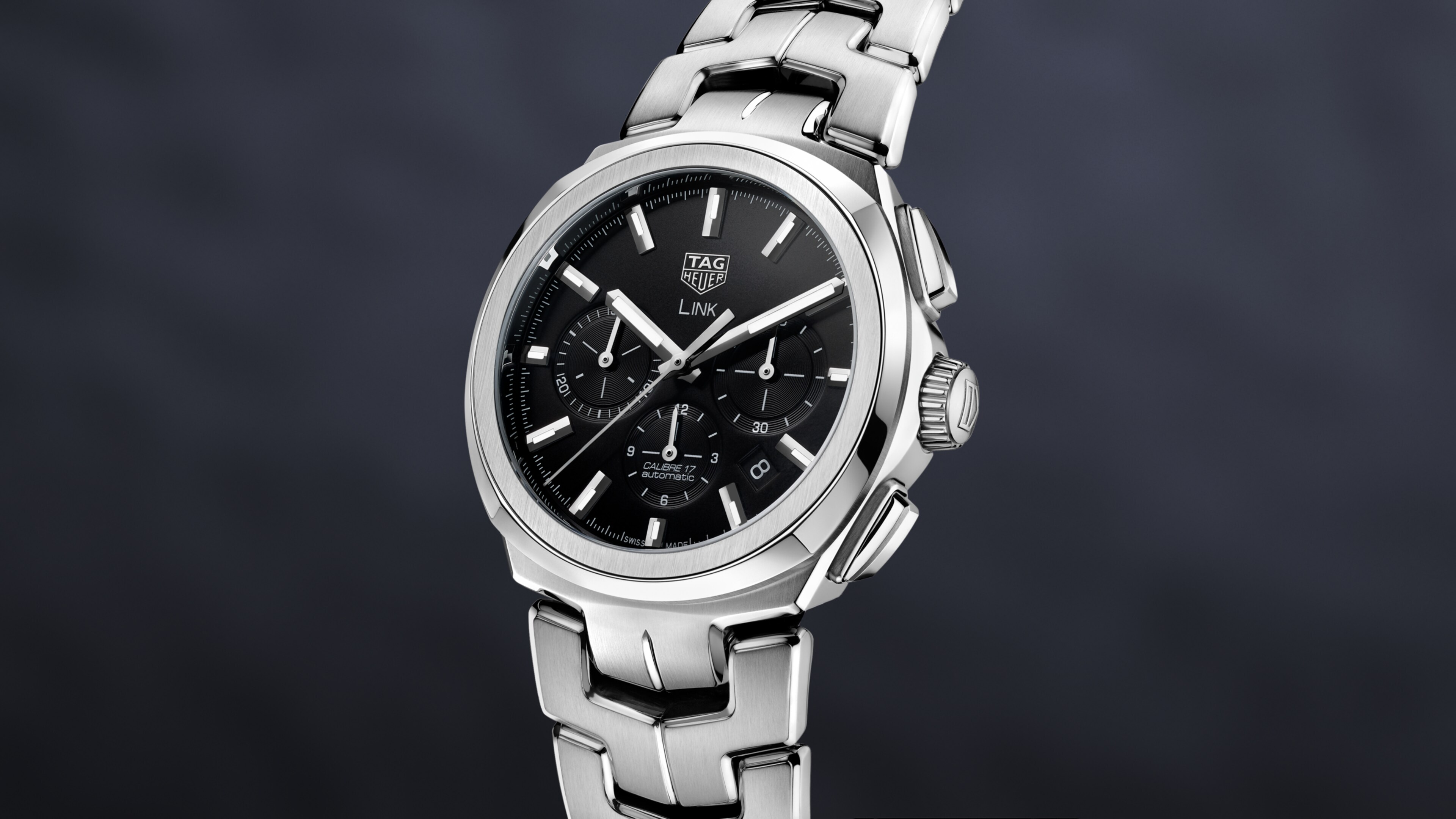 TAG Heuer LINK Chronograph ブラック TAG Heuer Link Chronograph CT1111-0 Watch Dial (ZB967) | eBay