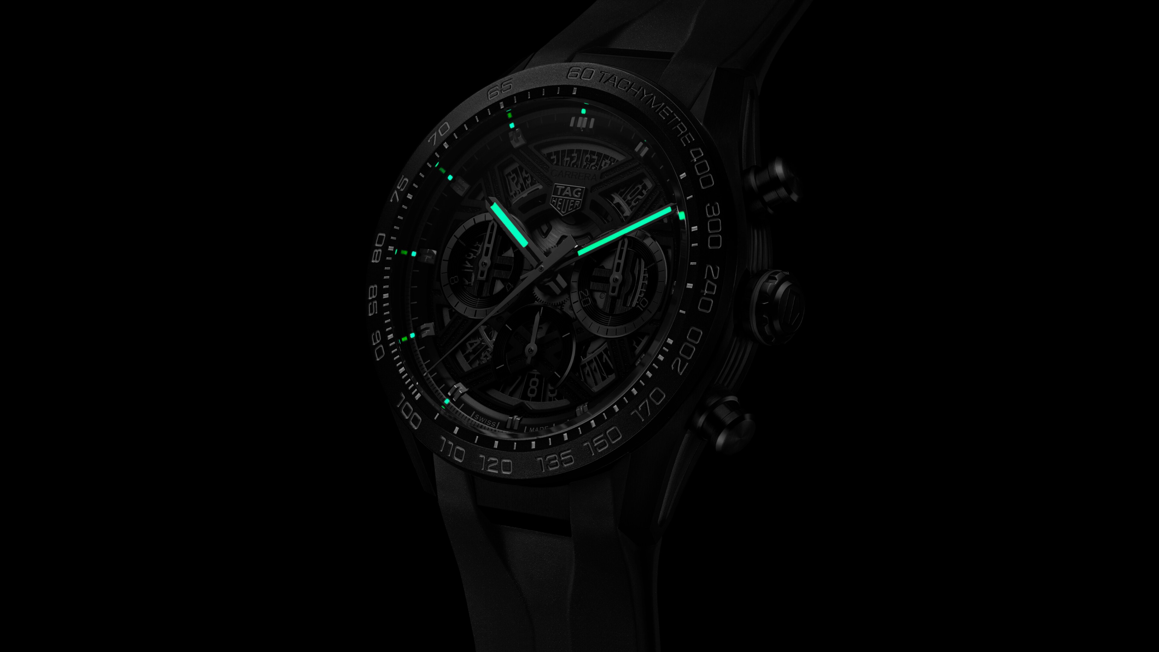 TAG Heuer Carrera クロノグラフ ブラック TAG Heuer Carrera Chronograph Extreme Sport - DLC Titanium - 44 mm