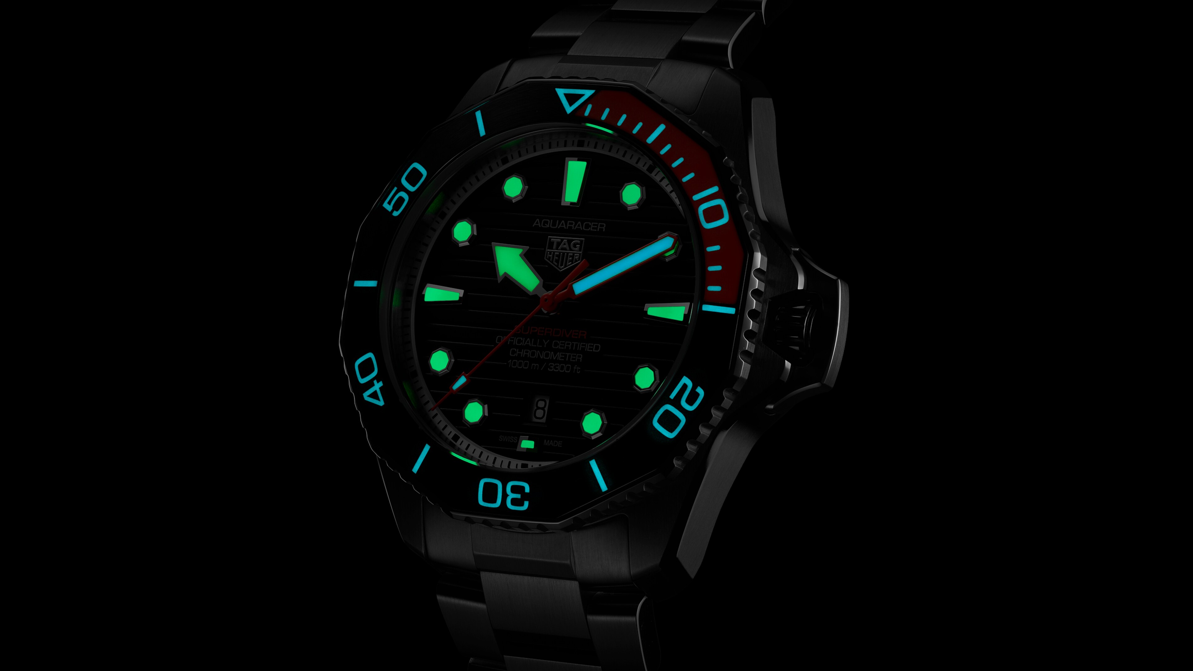 TAG Heuer Aquaracer Professional 1000 Superdiver - Titanium - 45