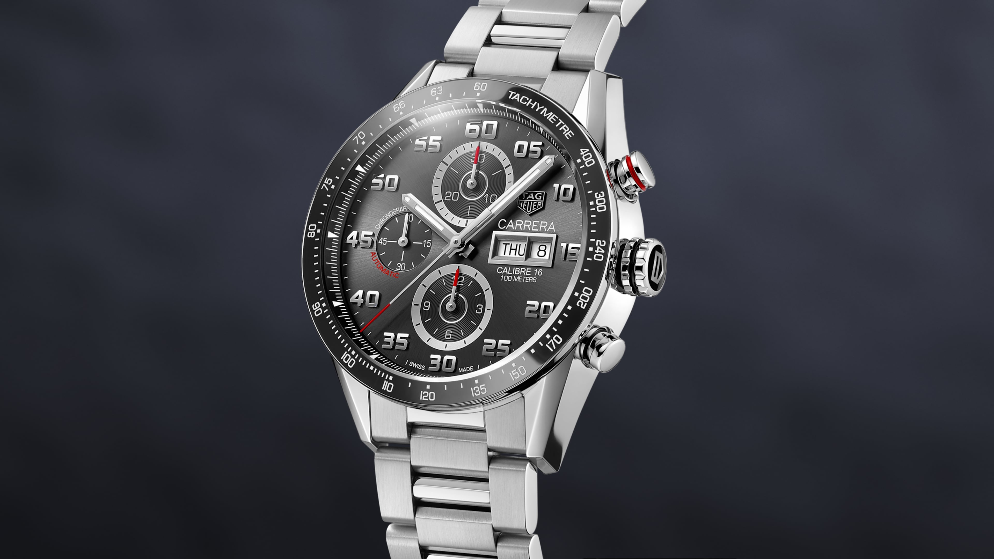 時計 TAG Heuer CARRERA CV2A1U BA0738 TAG Heuer Carrera - Steel - 43 mm | TAG Heuer US