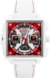 TAG Heuer Monaco White Leather Ceramic Red