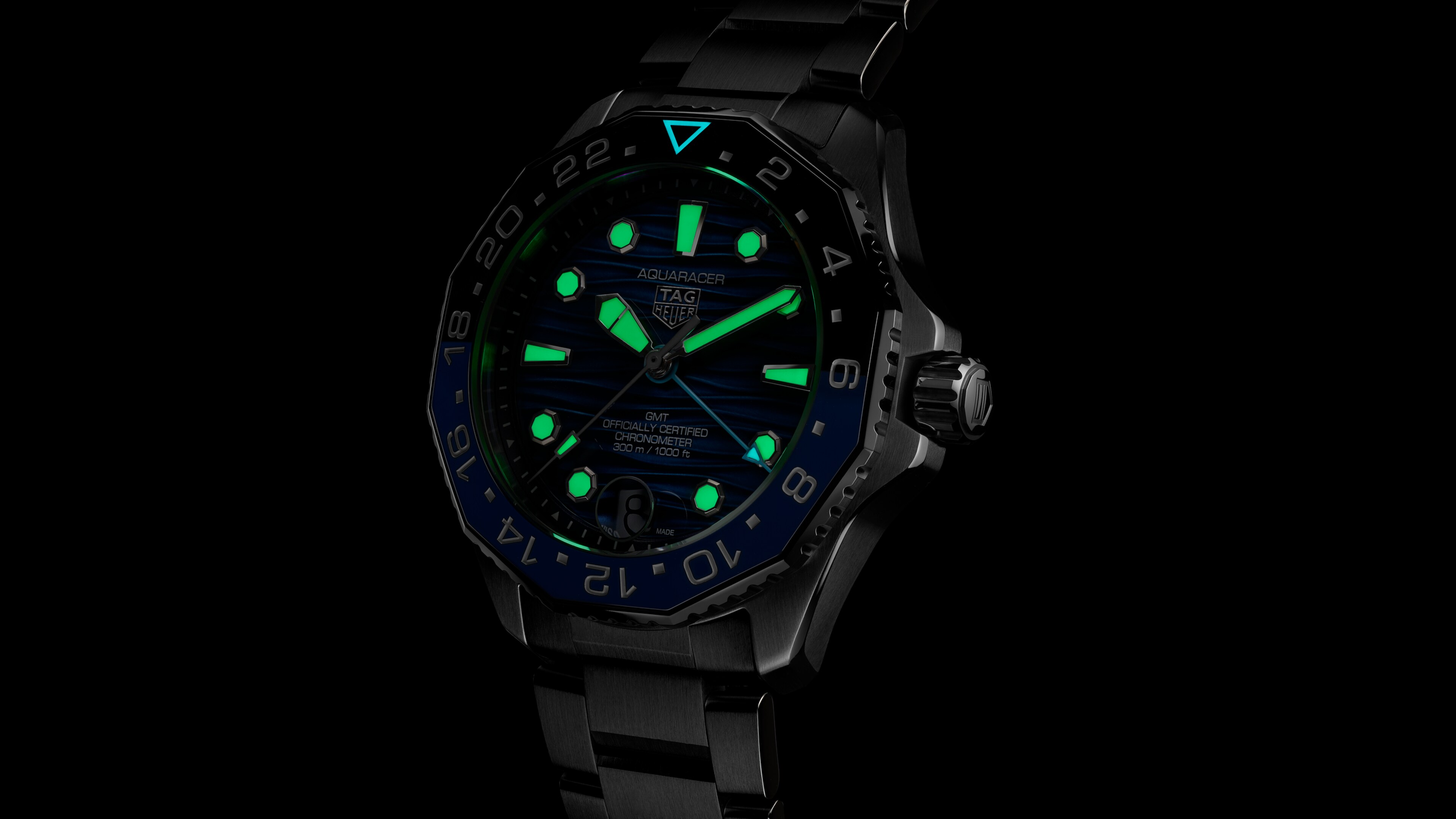 TAG Heuer Aquaracer Professional 300 GMT - 42 mm - WBP5114.BA0013