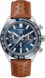 TAG Heuer Carrera Brown Leather Steel Blue
