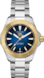 TAG Heuer Aquaracer Silver Steel Steel Blue