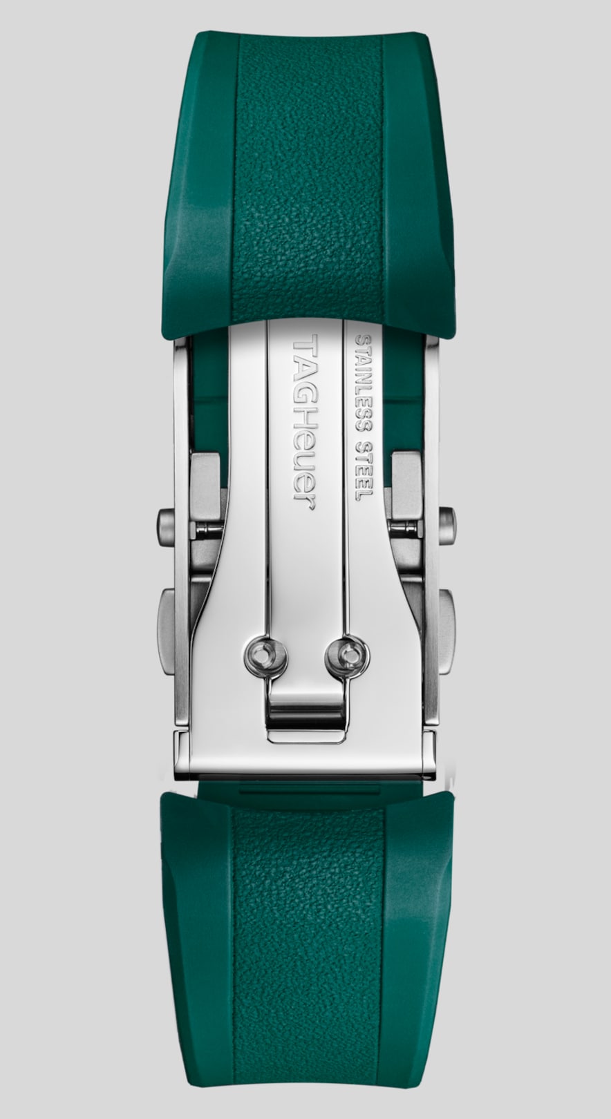 TAG Heuer Aquaracer 42MM Green Rubber Strap - BT6344