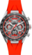 TAG Heuer Carrera Naranja Caucho Titanio Roja